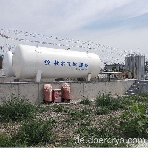 LNG-Lagertanks Peak Shaving Station